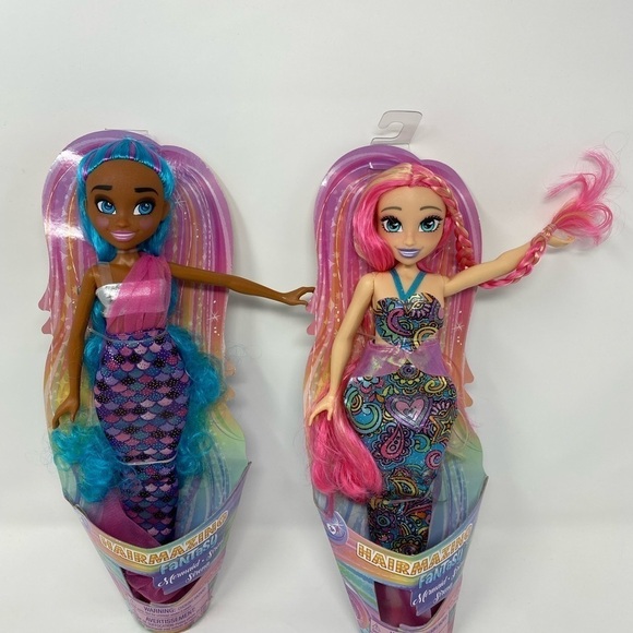 NEW - Hairmazing Fantasy Mermaid Dolls - Picture 2 of 3